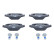 Brake Pad Set, disc brake 13.0460-2867.2 ATE, Thumbnail 3