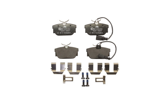Brake Pad Set, disc brake 13.0460-2872.2 ATE