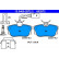 Brake Pad Set, disc brake 13.0460-2872.2 ATE, Thumbnail 2