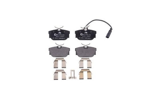 Brake Pad Set, disc brake 13.0460-2874.2 ATE