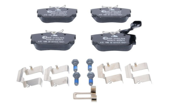 Brake Pad Set, disc brake 13.0460-2874.2 ATE, Image 3