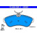 Brake Pad Set, disc brake 13.0460-2881.2 ATE, Thumbnail 2