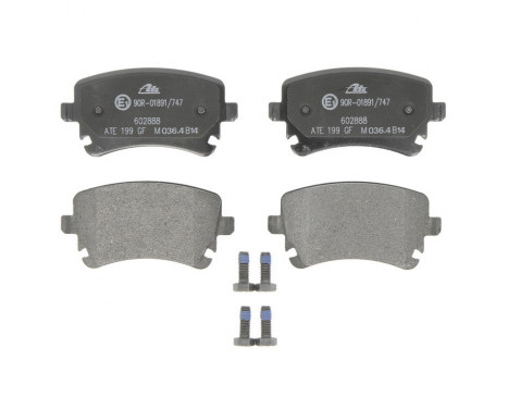 Brake Pad Set, disc brake 13.0460-2888.2 ATE