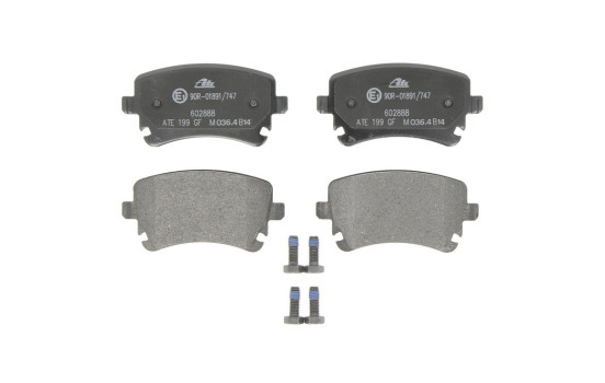 Brake Pad Set, disc brake 13.0460-2888.2 ATE