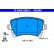 Brake Pad Set, disc brake 13.0460-2888.2 ATE, Thumbnail 2