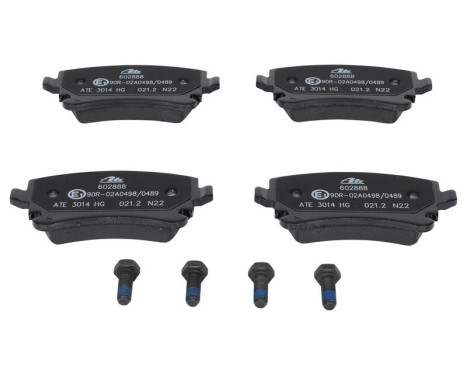 Brake Pad Set, disc brake 13.0460-2888.2 ATE, Image 3