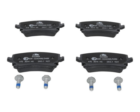 Brake Pad Set, disc brake 13.0460-2889.2 ATE, Image 3