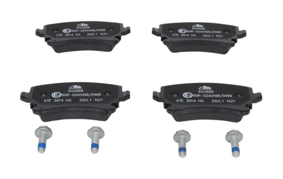Brake Pad Set, disc brake 13.0460-2889.2 ATE, Image 3
