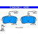 Brake Pad Set, disc brake 13.0460-2891.2 ATE, Thumbnail 2