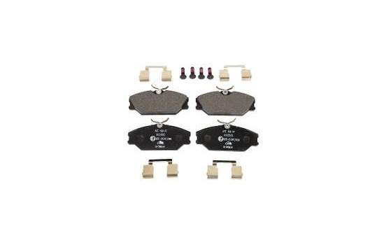 Brake Pad Set, disc brake 13.0460-2895.2 ATE