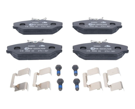 Brake Pad Set, disc brake 13.0460-2895.2 ATE, Image 3