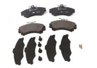 Brake Pad Set, disc brake 13.0460-2896.2 ATE