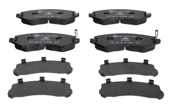 Brake Pad Set, disc brake 13.0460-2899.2 ATE, Image 3