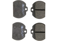 Brake Pad Set, disc brake 13.0460-2905.2 ATE