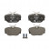 Brake Pad Set, disc brake 13.0460-2921.2 ATE