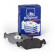 Brake Pad Set, disc brake 13.0460-2926.2 ATE