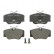 Brake Pad Set, disc brake 13.0460-2927.2 ATE