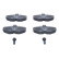 Brake Pad Set, disc brake 13.0460-2928.2 ATE, Thumbnail 2