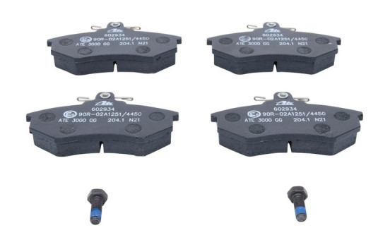 Brake Pad Set, disc brake 13.0460-2934.2 ATE, Image 3
