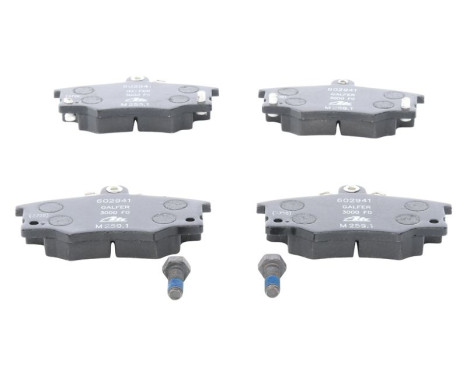 Brake Pad Set, disc brake 13.0460-2941.2 ATE, Image 2