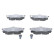 Brake Pad Set, disc brake 13.0460-2941.2 ATE, Thumbnail 2