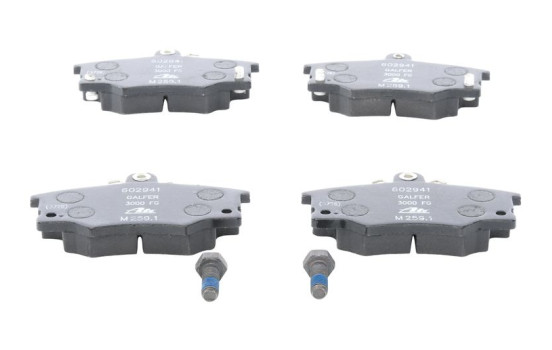 Brake Pad Set, disc brake 13.0460-2941.2 ATE, Image 2