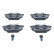 Brake Pad Set, disc brake 13.0460-2951.2 ATE, Thumbnail 2