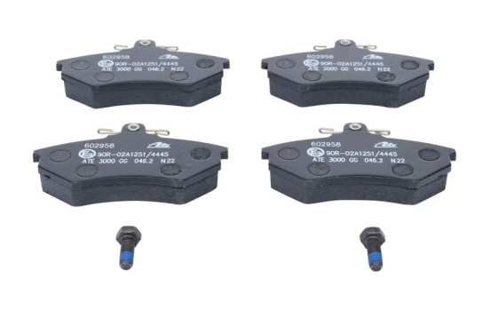 Brake Pad Set, disc brake 13.0460-2958.2 ATE, Image 3