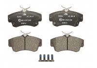 Brake Pad Set, disc brake 13.0460-2959.2 ATE