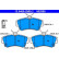 Brake Pad Set, disc brake 13.0460-2959.2 ATE, Thumbnail 2