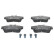 Brake Pad Set, disc brake 13.0460-2959.2 ATE, Thumbnail 3