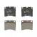 Brake Pad Set, disc brake 13.0460-2973.2 ATE