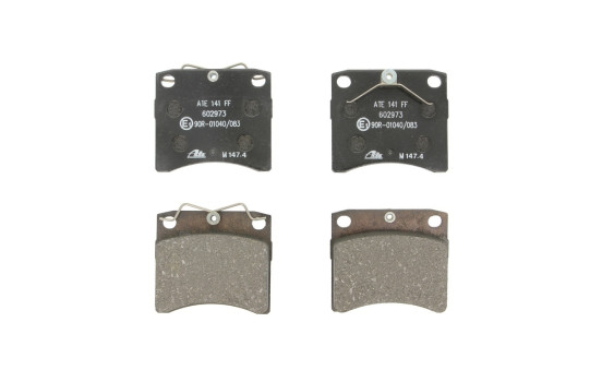 Brake Pad Set, disc brake 13.0460-2973.2 ATE