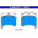 Brake Pad Set, disc brake 13.0460-2973.2 ATE, Thumbnail 2