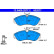 Brake Pad Set, disc brake 13.0460-2977.2 ATE