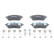 Brake pad set, disc brake 13.0460-3703.2 ATE, Thumbnail 2