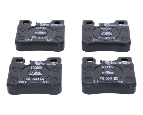 Brake Pad Set, disc brake 13.0460-3805.2 ATE, Image 3