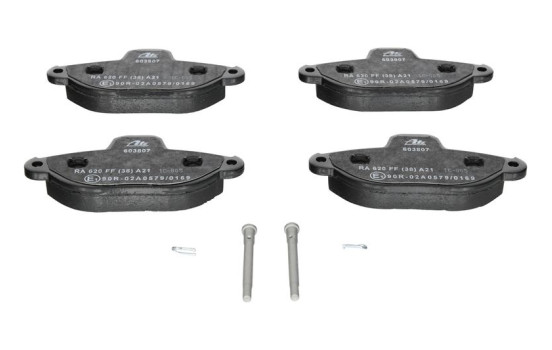 Brake Pad Set, disc brake 13.0460-3807.2 ATE, Image 2