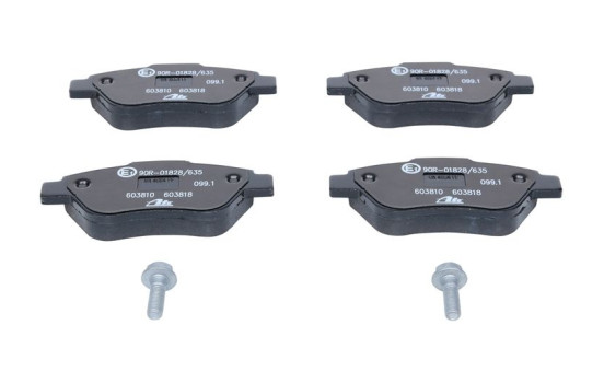 Brake Pad Set, disc brake 13.0460-3810.2 ATE, Image 3