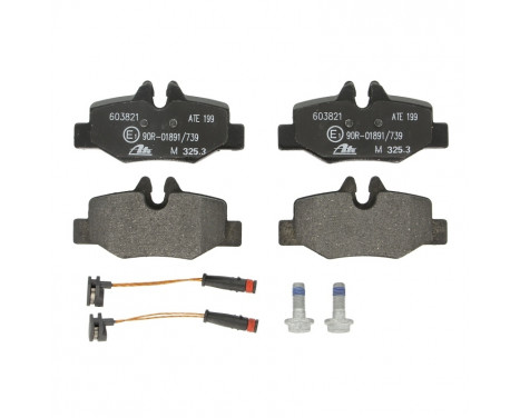 Brake Pad Set, disc brake 13.0460-3821.2 ATE