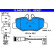 Brake Pad Set, disc brake 13.0460-3821.2 ATE, Thumbnail 2