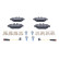 Brake Pad Set, disc brake 13.0460-3821.2 ATE, Thumbnail 3