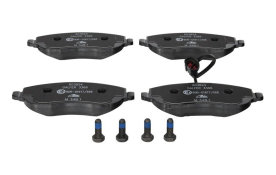 Brake Pad Set, disc brake 13.0460-3824.2 ATE, Image 3