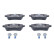 Brake Pad Set, disc brake 13.0460-3825.2 ATE, Thumbnail 2