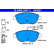 Brake Pad Set, disc brake 13.0460-3827.2 ATE, Thumbnail 2