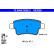 Brake Pad Set, disc brake 13.0460-3828.2 ATE