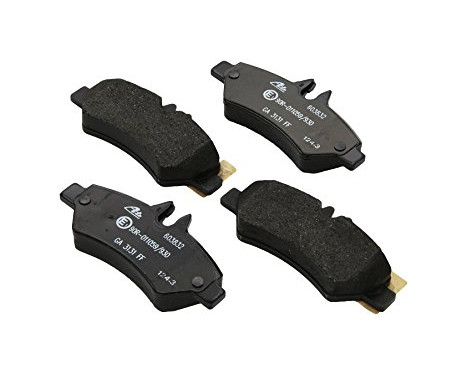 Brake Pad Set, disc brake 13.0460-3832.2 ATE