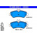 Brake Pad Set, disc brake 13.0460-3832.2 ATE, Thumbnail 2