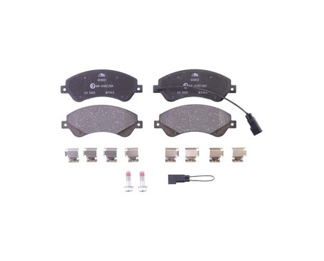 Brake Pad Set, disc brake 13.0460-3833.2 ATE