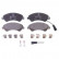 Brake Pad Set, disc brake 13.0460-3833.2 ATE